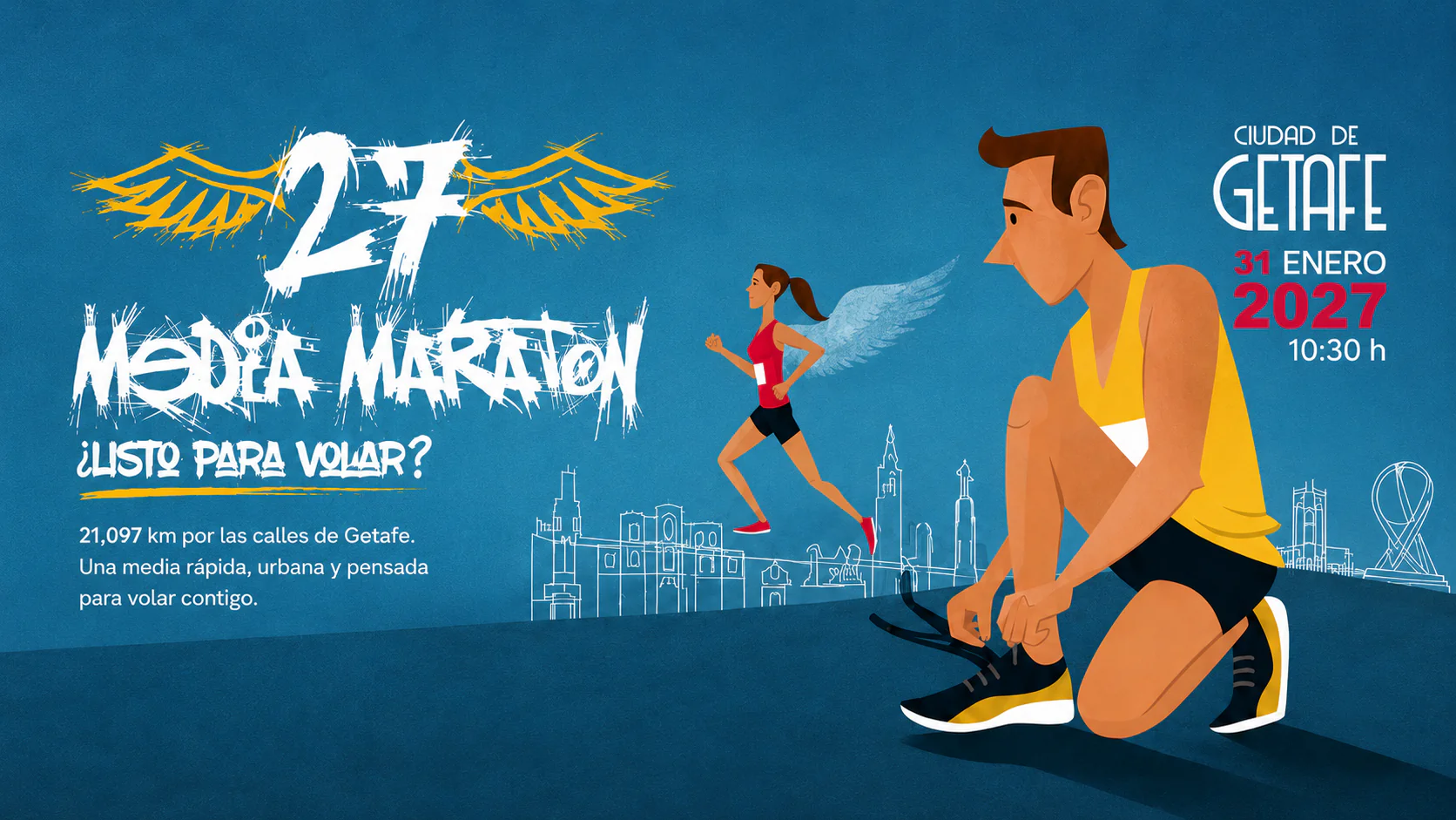 27 Media Maratón Ciudad de Getafe - Listo para volar